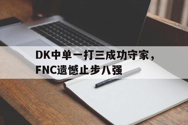 DK中单一打三成功守家，FNC遗憾止步八强