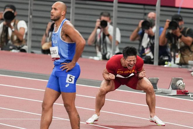 苏炳添击败老对手电竞国家队，晋级之路一路高歌